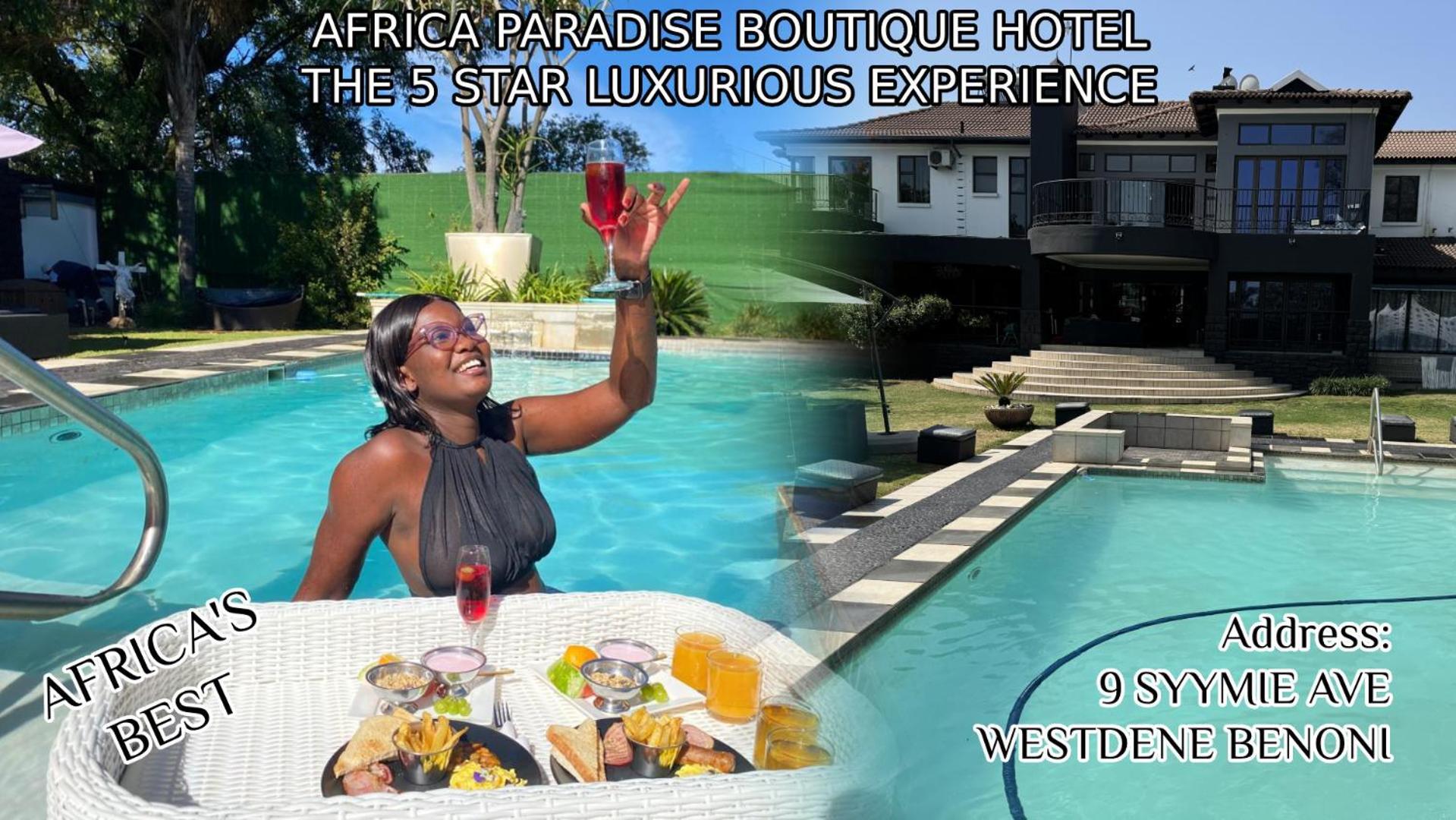 Africa Paradise - Or Tambo Airport Boutique Hotel Benoni Zewnętrze zdjęcie